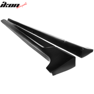 Fits 18-24 Toyota Camry IKON Style Side Skirts Matte Black - PP - Image 3