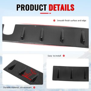 Fits 22-25 Subaru BRZ 22-26 GR86 OE Style Roof Vortex Spoiler Carbon Fiber Print - Image 4