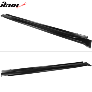 Fits 18-24 Toyota Camry IKON Style Side Skirts Matte Black - PP - Image 4