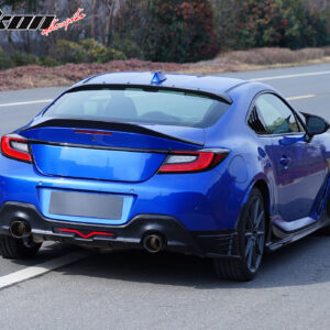 Fits 22-26 Toyota GR86/Subaru BRZ TRD Style Rear Trunk Spoiler ABS Matte Black - Image 3