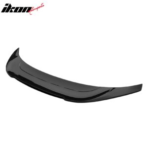 Fits 22-26 Toyota GR86/Subaru BRZ V Style Rear Trunk Spoiler ABS Gloss Black - Image 5