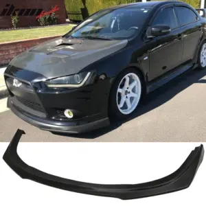 Fits 09-15 Mitsubishi Lancer GT GTS Ralliart RA Style Front Bumper Lip Spoiler - Image 6