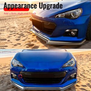 Fits 13-16 Subaru BRZ CS Style Front Bumper Lip Chin Splitter Carbon Fiber Print - Image 5