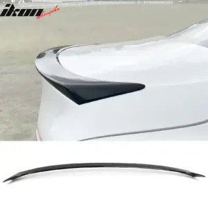 Fits 18-22 Honda Accord V2 Style Trunk Spoiler Gloss Black ABS - Image 6