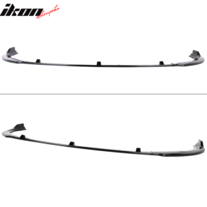 For 18-20 Toyota Camry LE Style Front Bumper Lip Gloss Black PP Spoiler Chin Kit - Image 4