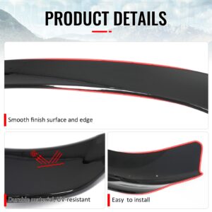 For 13-20 Scion FRS/Subaru BRZ/Toyota 86 TRD Style Trunk Spoiler Gloss Black ABS - Image 4