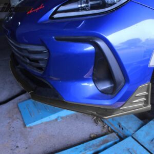 Fits 22-25 Subaru BRZ ZD8 Front Bumper Lip JDM STI Style Spoiler PU Splitter - Image 3