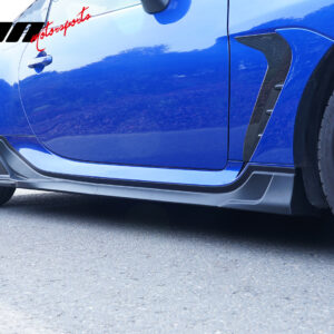 Fits 22-26 Toyota GR86/Subaru BRZ JDM Style 4PCS Side Skirts Panels PP Unpainted - Image 3