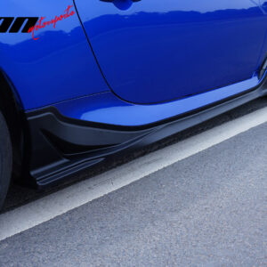 Fits 22-26 Toyota GR86/Subaru BRZ JDM Style 4PCS Side Skirts Panels PP Unpainted - Image 4