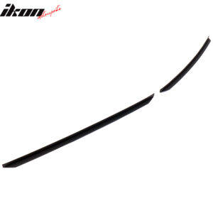 Fits 22-25 Subaru BRZ STI Style Front Bumper Lip Chin Protectors EPDM Unpainted - Image 5
