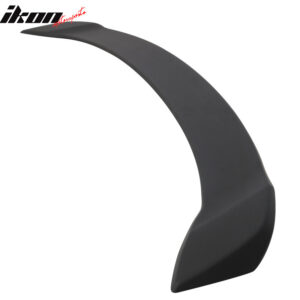 Fits 08-12 Accord 8th 4DR Flush Mount OE Factory Trunk Spoiler Matte Black ABS - Image 4