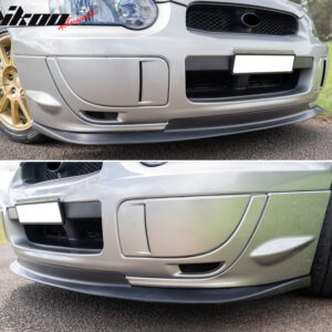 Fits 04-05 Subaru Impreza WRX STI V-Limited Style Front Bumper Lip Spoiler PP - Image 3