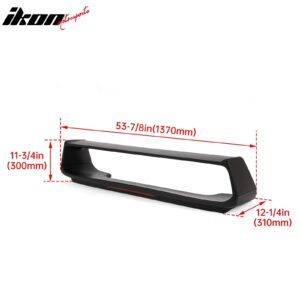 Fits 02-07 Subaru Impreza WRX STI Style Rear Trunk Spoiler W/LED Light Unpainted - Image 3