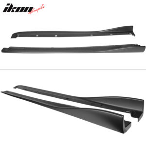Fits 02-07 Subaru Impreza WRX STI CS Style 2PCS Side Skirts Extension Pannel PP - Image 4