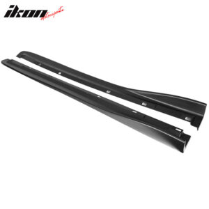 Fits 02-07 Subaru Impreza WRX STI CS Style 2PCS Side Skirts Extension Pannel PP - Image 5