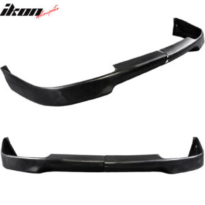 Fits 02-03 Subaru Impreza WRX Sedan V3 Style Front Bumper Lip Spoiler PU 2PC - Image 3