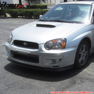 Fits 04-05 Subaru Impreza WRX STI Style Front Bumper Lip Spoiler Unpainted PP - Image 5