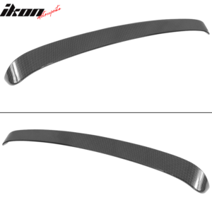 Fits 18-26 Toyota Camry IKON Style Carbon Fiber Hydro Dip Rear Roof Spoiler Wing - Image 3