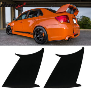 Fits 08-14 Impreza WRX & 08-11 Subaru Impreza Trunk Spoiler Wing Stabilizer 2PCS - Image 1