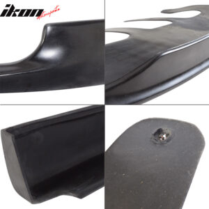 Fits 02-03 Subaru Impreza WRX Sedan P-D Style Front Bumper Lip Spoiler Kit PU - Image 3