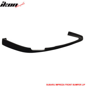 Fits 97-01 Subaru Impreza STI Style GC8 Front Bumper Lip Unpainted PU Spoiler - Image 4