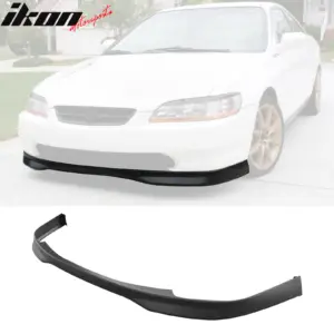 Fits 98-00 Honda Accord Coupe 2Dr TR Style Unpainted Front Bumper Lip Spoiler PP - Image 6