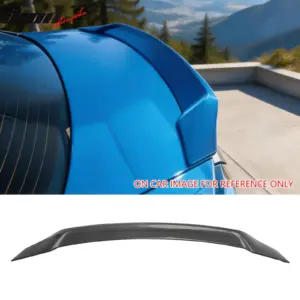 Fits 08-17 Mitsubishi Lancer EVO X R Style Carbon Fiber Print Trunk Spoiler ABS - Image 6