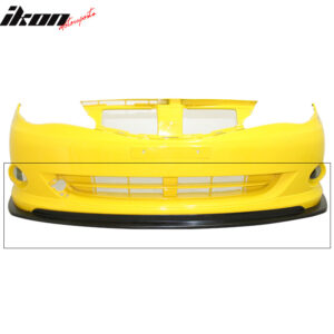 Fits 08-10 Subaru Impreza WRX Premium CS Style PU Front Bumper Lip Chin Spoiler - Image 5