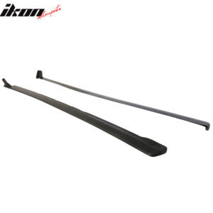 Fits 08-14 Subaru Impreza WRX STI CS S206 Style Side Skirts Extension 2PC PU - Image 3