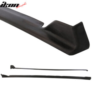 Fits 08-14 Subaru Impreza WRX STI CS S206 Style Side Skirts Extension 2PC PU - Image 5