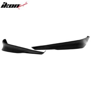 Fits 13-15 Honda Accord 4Dr HFP Style Front Bumper Lip Splitter Aprons PP 2PCS - Image 4