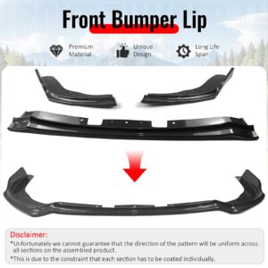 Fits 11-14 Impreza WRX STI IKON Front Bumper Lip Chin Spoiler Carbon Fiber Print - Image 3