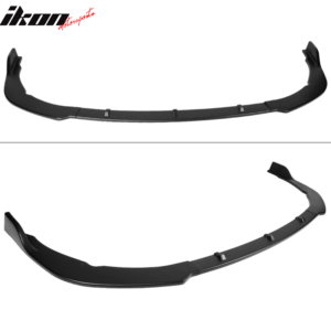 Fits 18-20 Toyota Camry SE XSE Matte Black PP 3PCS Front Bumper Lip Splitter - Image 3