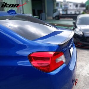 Fits 12-16 Subaru Impreza 15-21 WRX STI D2 Style Rear Trunk Spoiler Unpainted - Image 3
