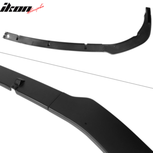 Fits 18-20 Toyota Camry SE XSE Matte Black PP 3PCS Front Bumper Lip Splitter - Image 5
