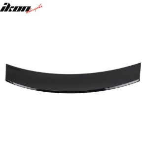 Fits 15-21 Subaru WRX 12-16 Impreza Duckbill Gloss Black Rear Trunk Spoiler ABS - Image 5