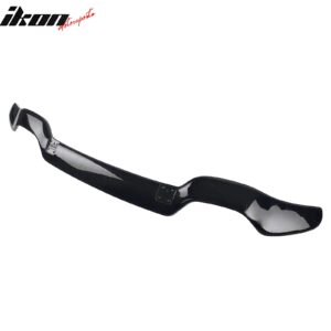 Fits 08-14 Subaru Impreza WRX 5DR STI Rear Bumper Lip Protector Gloss Black ABS - Image 3