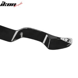 Fits 08-14 Subaru Impreza WRX 5DR STI Rear Bumper Lip Protector Gloss Black ABS - Image 5