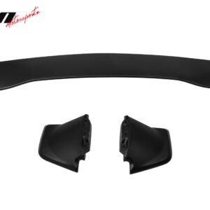 Fits 12-16 Impreza & 15-21 WRX STI Style 3PCS Rear Trunk Spoiler Unpainted Black - Image 5