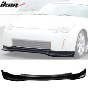 Fits 03-05 Nissan Fairlady Z Z33 350Z JDM GT Style Front Bumper Lip Splitter PU - Image 5