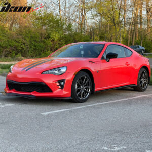 Fits 17-20 Toyota 86 GT86 FT86 GT Style Unpainted Black Front Bumper Lip - PU - Image 3