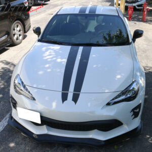 Fits 17-20 Toyota 86 GT86 FT86 GT Style Unpainted Black Front Bumper Lip - PU - Image 5