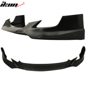 Fits 13-16 Scion FRS Five Design Style Front Bumper Lip Spoiler Unpainted Black - Image 3