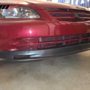 Fits 01-02 Honda Accord Coupe Mugen Style Front Bumper Lip Spoiler Unpainted PP - Image 4