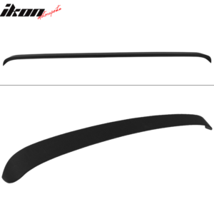 Fits 18-26 Toyota Camry IKON Rear Top Window Roof Spoiler Visor Matte Black ABS - Image 3