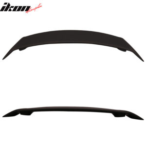 Fits 07-11 Toyota Camry JDM Style Rear Trunk Lip Wing Spoiler LED Matte Black - Image 4