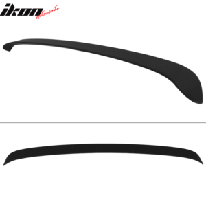 Fits 18-26 Toyota Camry IKON Rear Top Window Roof Spoiler Visor Matte Black ABS - Image 4
