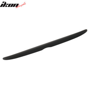 Fits 07-11 Toyota Camry OE Factory Style Rear Trunk Lip Wing Spoiler Matte Black - Image 5