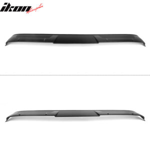 Fits 18-26 Toyota Camry IKON V2 Style Rear Roof Window Spoiler ABS Matte Black - Image 3