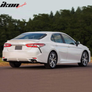 Fits 18-24 Toyota Camry OE Style Flush Mount Unpainted Rear Trunk Wing Spoiler - Image 3